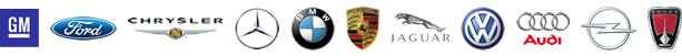 GM フォード クライスラー メルセデスベンツ BMW ポルシェ ジャガー VW Audi OPEL ローバー ロゴ画像